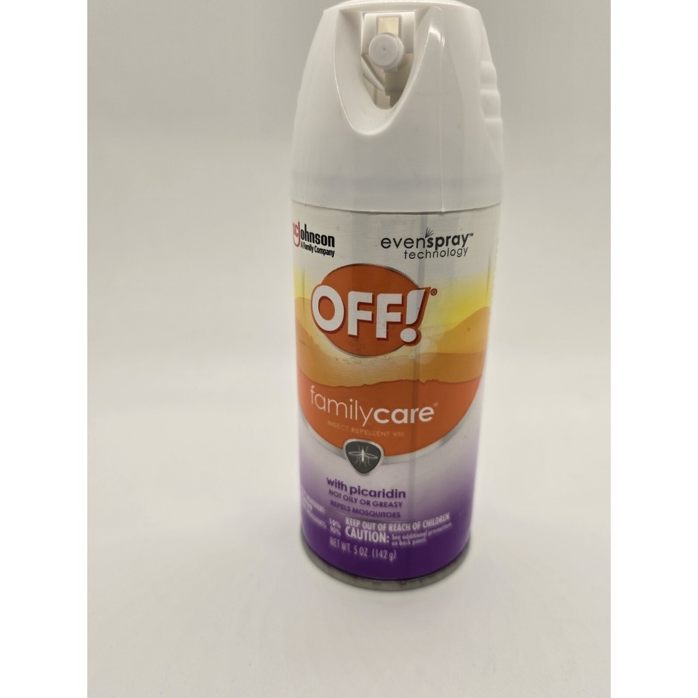 OFF! Family‎ Care Insect Repellent Picaridin Aerosol Spray Deet Free 5 oz